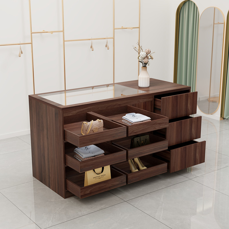현대적인 스타일의 창의적인 의류 매장용 아일랜드형 수납 - Office Furniture 리뷰 및 가격