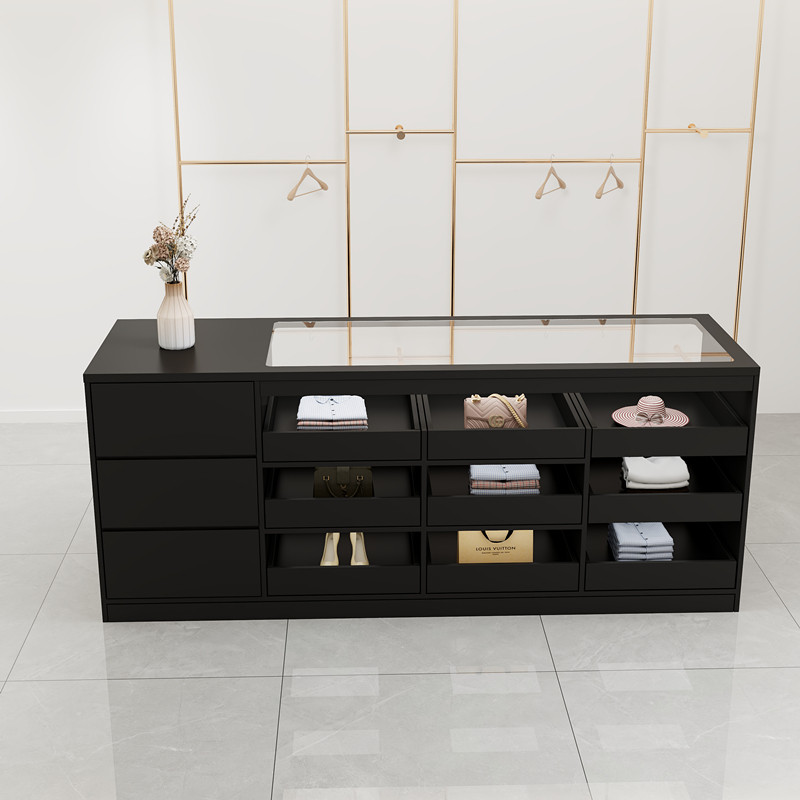 현대적인 스타일의 창의적인 의류 매장용 아일랜드형 수납 - Office Furniture 리뷰 및 가격
