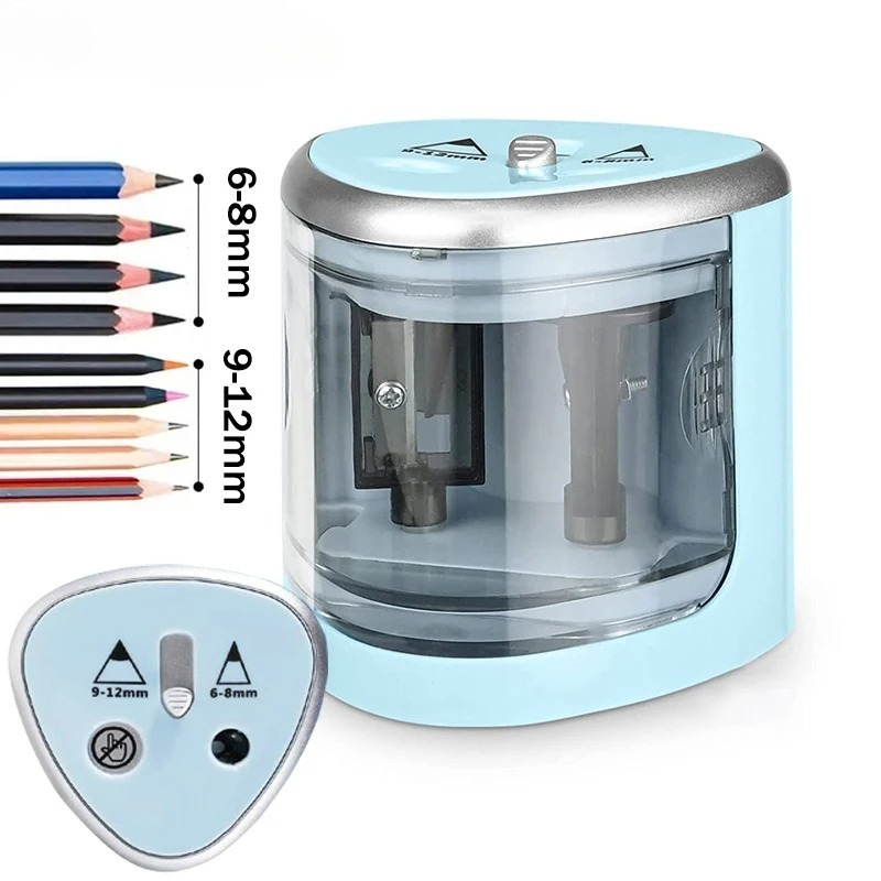 업그레이드된 2홀 전동 연필깎이 – 자동 고성능 연필깎 - Electric Pencil Sharpener Usb 리뷰 및 가격