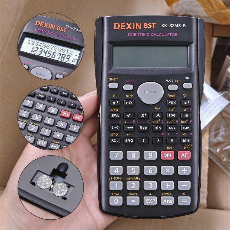 휴대용 2줄 과학 계산기 240가지 기능 학생용 휴대용 - Scientific Calculator For Secondary School 리뷰 및 가격