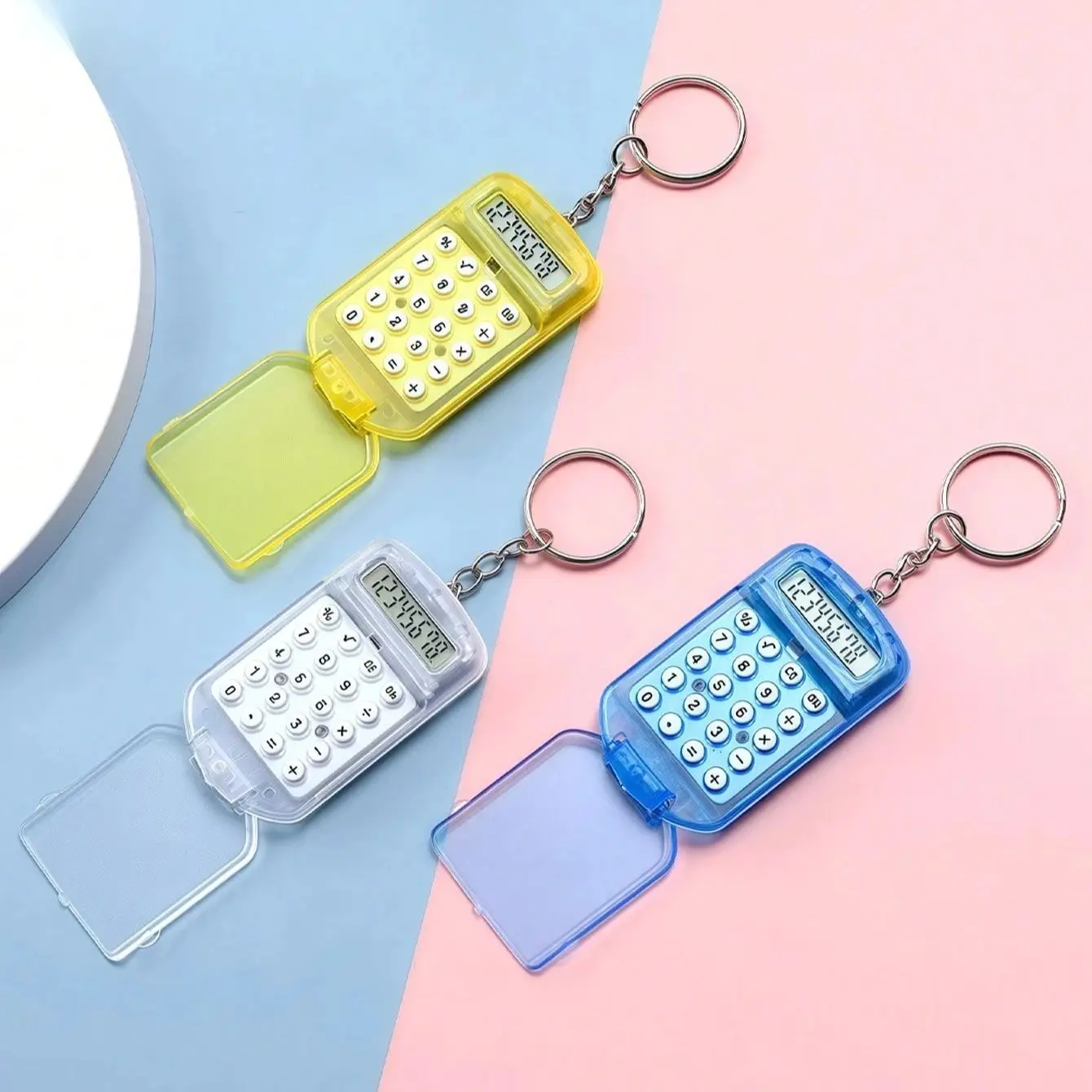 미니 만화 디자인 계산기, 키링 포함, 8자리 숫자 표 - Scientific Calculator For Secondary School 리뷰 및 가격
