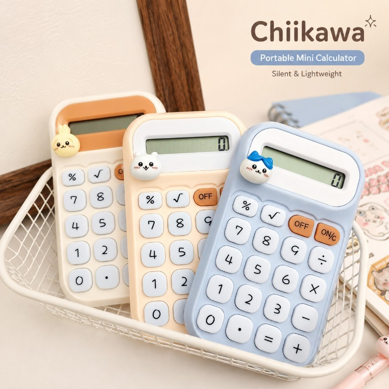 귀여운 치이카와 휴대용 미니 계산기, 무소음 정확한 경 - Scientific Calculator For Secondary School 리뷰 및 가격